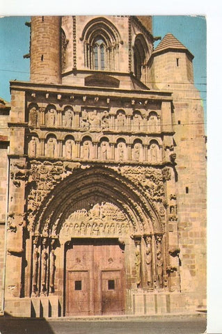 Postal 026194 : Sanguesa - Sta. Ma La Real. Navarra. Monumento Nacional