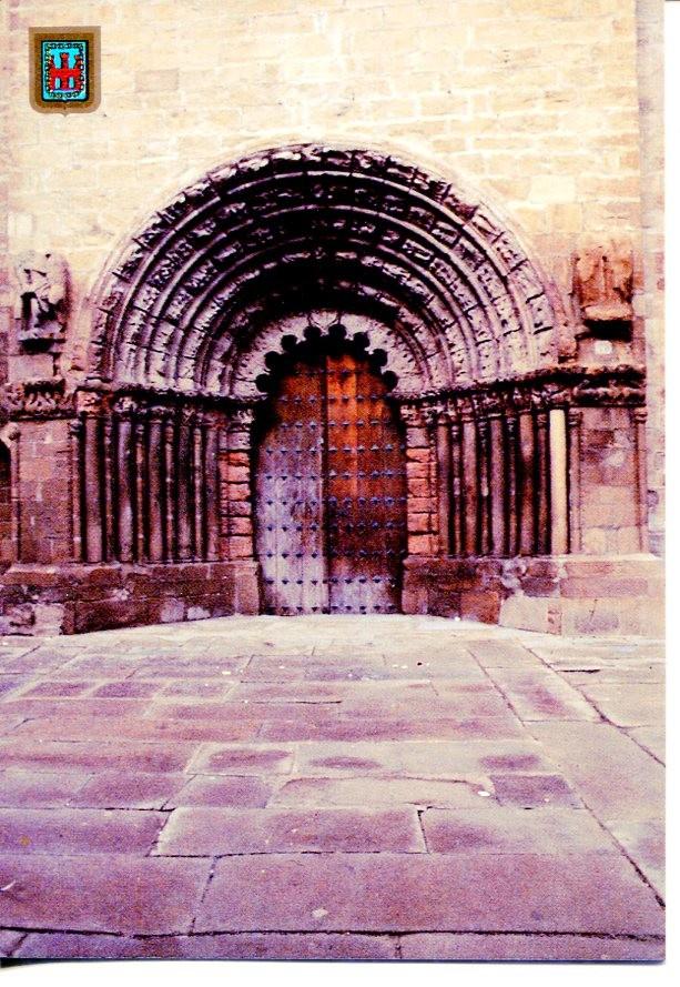 Postal 016587: NAVARRA - Puente de la Reina GARES