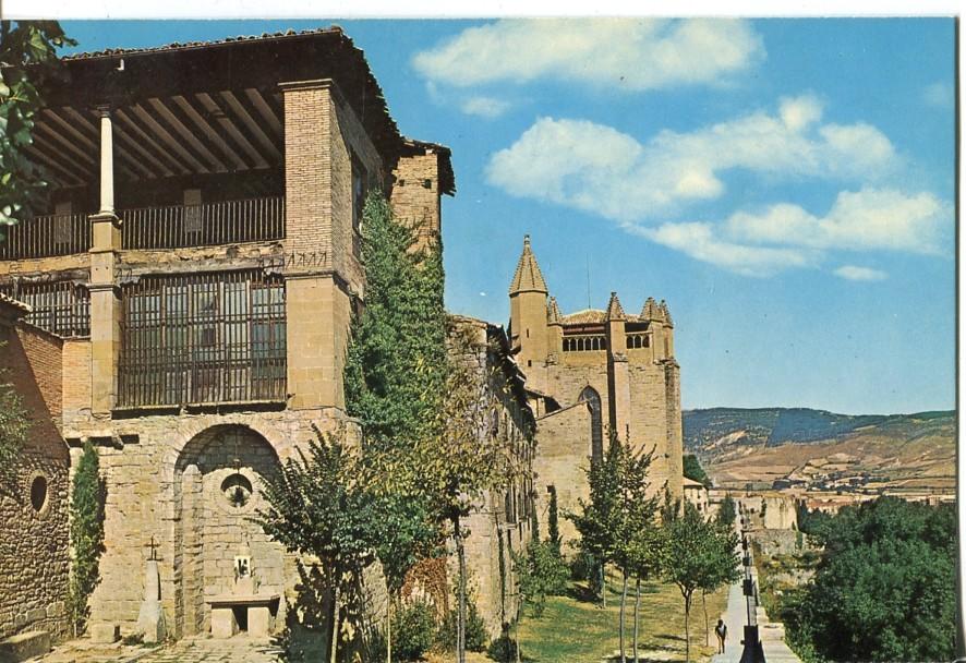 Postal 016805: PAMPLONA Navarra - Vista de la Catedral