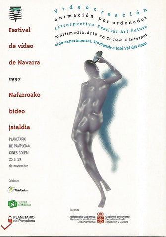 Postal publicitaria 52460: Festival de Video de Navarra