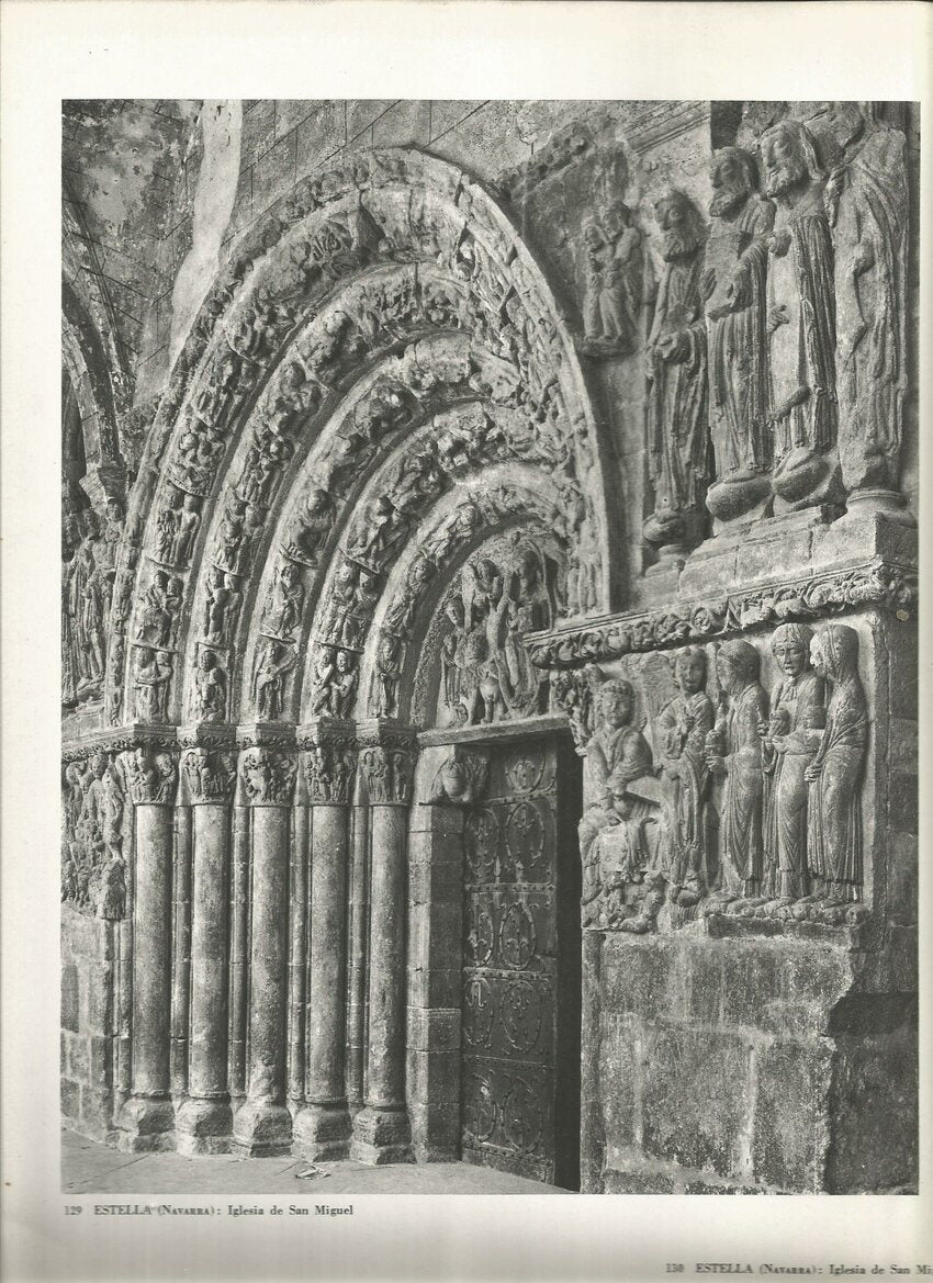 Lamina 0057: ESTELLA (Navarra). Iglesia de San Miguel