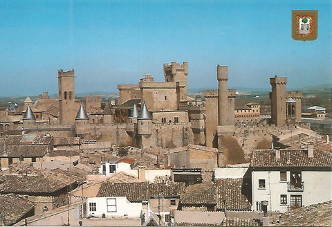 POSTAL 52775: CASTILLO DE OLITE. NAVARRA