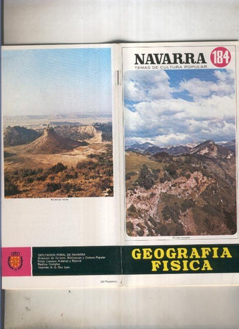Navarra temas de cultura popular numero 184: Geografia fisica