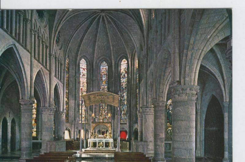 Postal 006682: Interior iglesia de Roncesvalles, Navarra