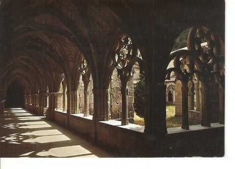 Postal 041504 : Monasterio de Iranzu S. XII (Navarra). Claustro