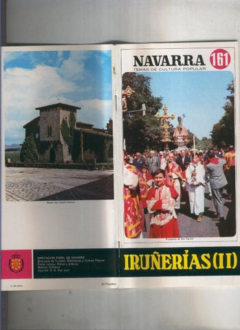 Navarra temas de cultura popular numero 161: Iruñerias , II