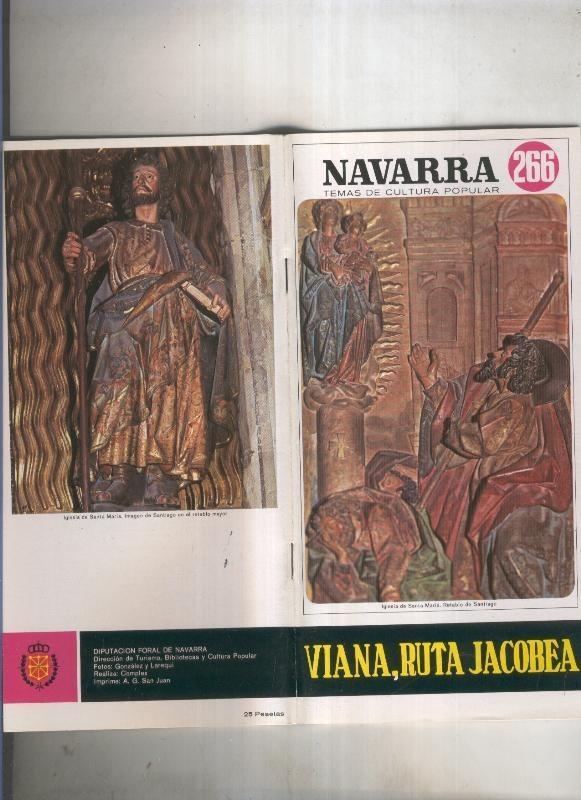 Navarra temas de cultura popular numero 266: Viana, ruta jacobea