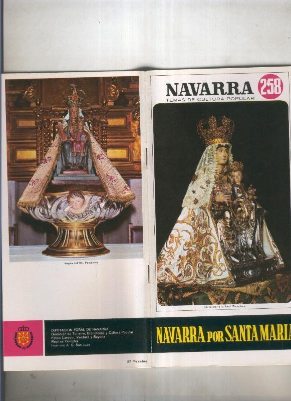 Navarra temas de cultura popular numero 258: Navarra por Santa Maria