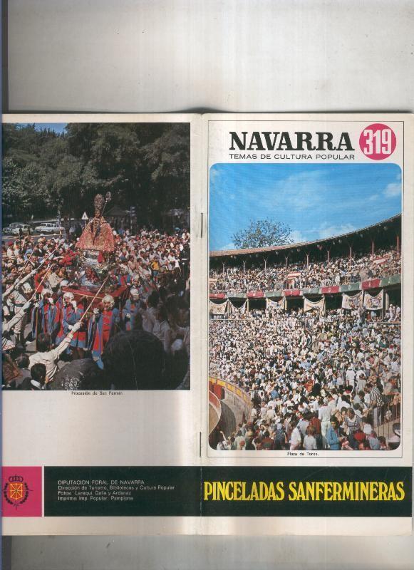 Navarra temas de cultura popular numero 319: Pinceladas Sanfermineras