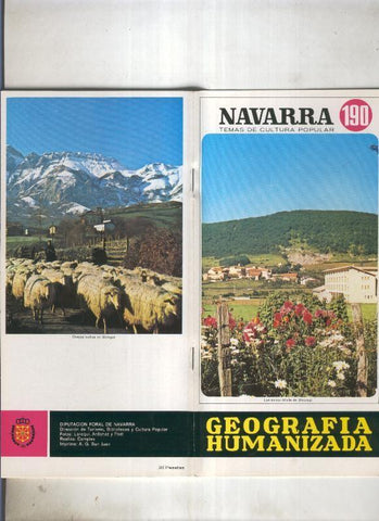Navarra temas de cultura popular numero 190: Geografia humanizada