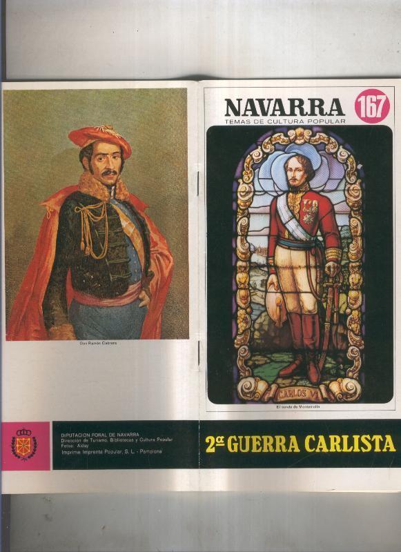 Navarra temas de cultura popular numero 167: Segunda guerra carlista