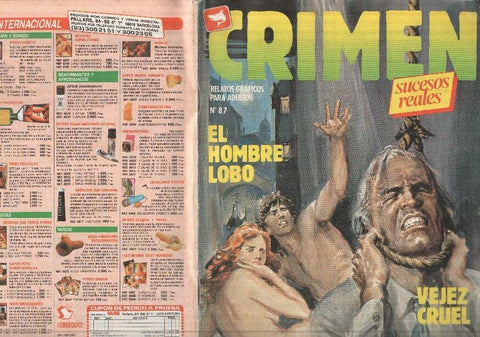 Crimen de Ediciones Zinco numero 087: El hombre lobo