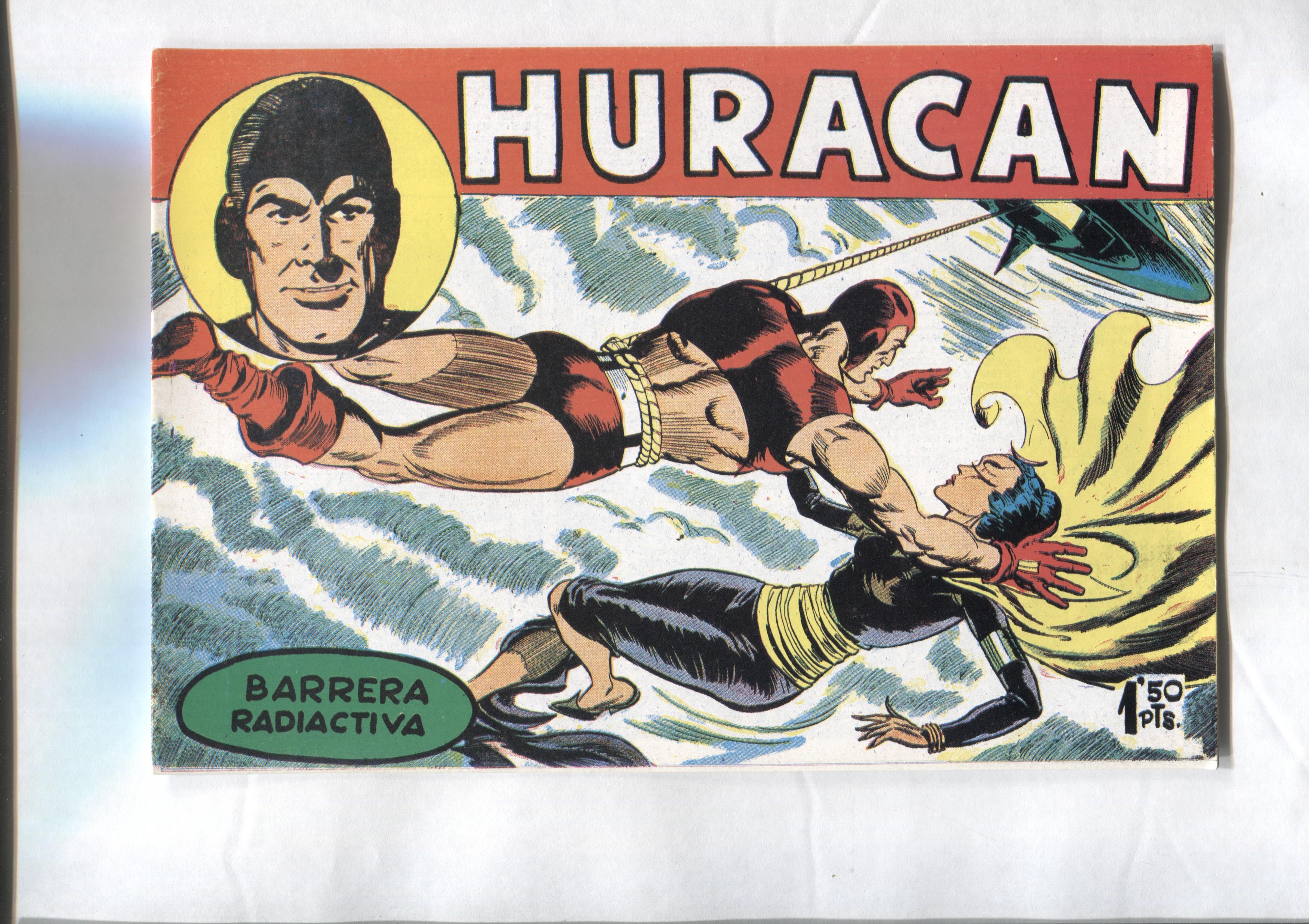 Huracan de Lopez Blanco, facsimil numero 17: Barrera radiactiva