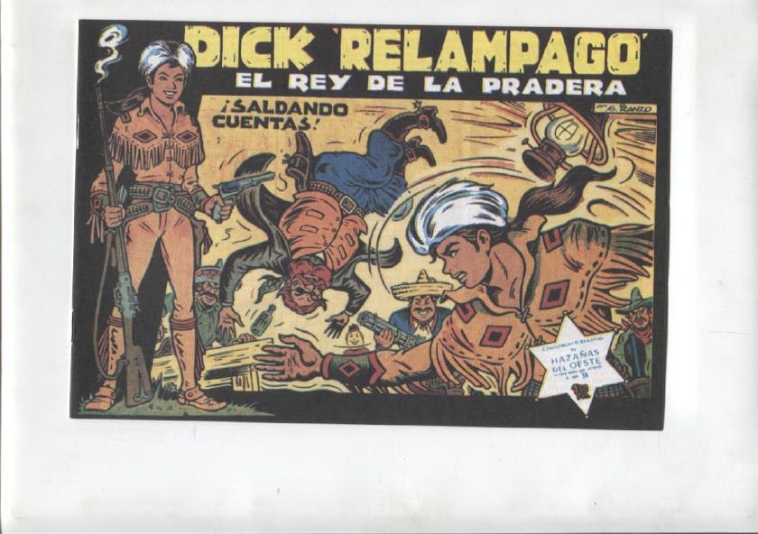 Facsimil: Dick Relampago de Iranzo numero 02: Saldando cuentas