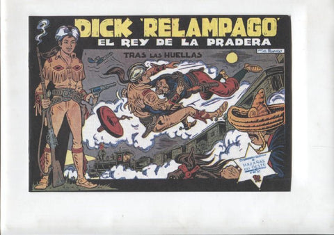 Facsimil: Dick Relampago de Iranzo umero 06: Tras las huellas