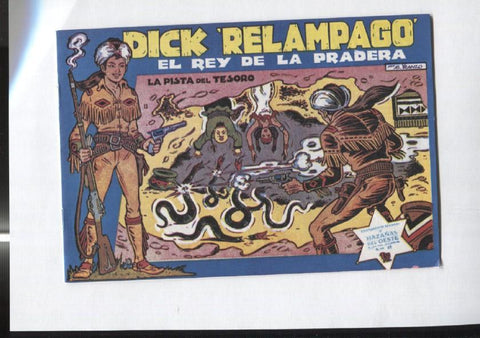 Facsimil: Dick Relampago de Iranzo numero 13: la pista del tesoro