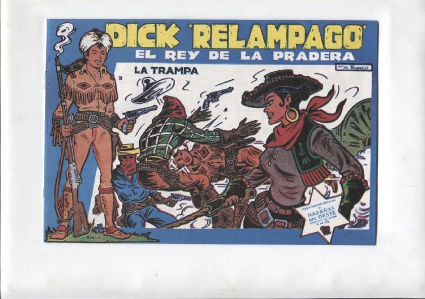 Facsimil: Dick Relampago de Iranzo numero 18: La trampa