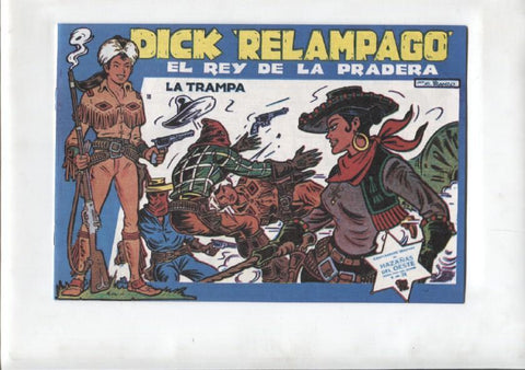 Facsimil: Dick Relampago de Iranzo numero 18: La trampa
