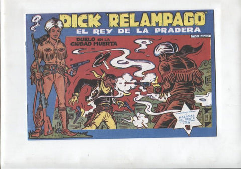 Facsimil: Dick Relampago de Iranzo numero 20: Duelo en la ciudad muerta