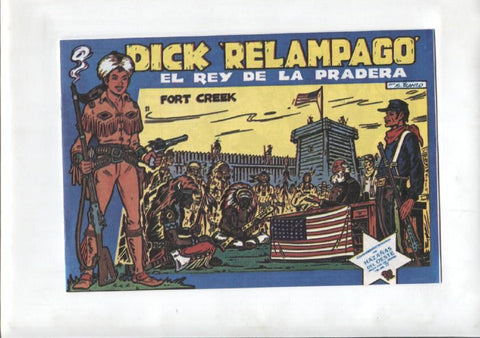 Facsimil: Dick Relampago de Iranzo numero 21: Fort Creek