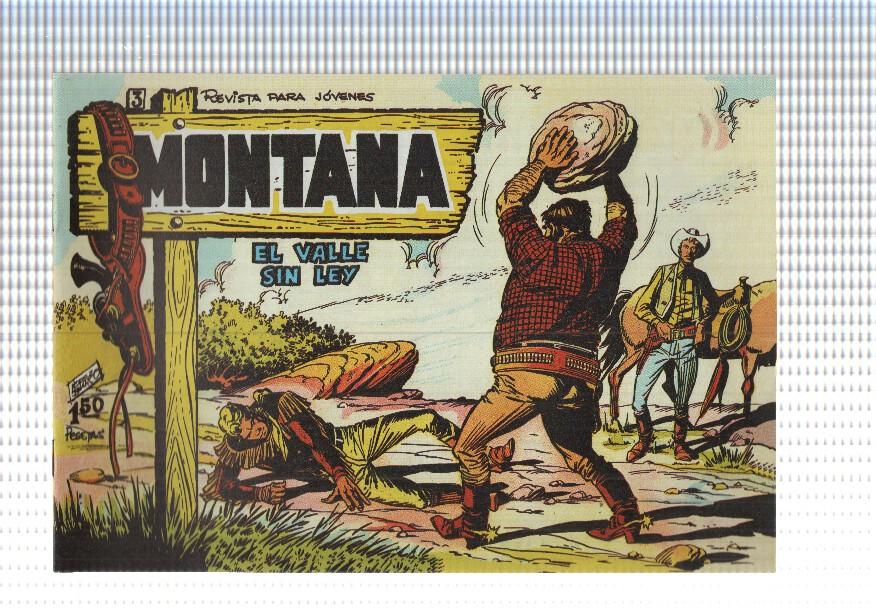 Facsimil: Montana de Manuel Lopez Blanco numero 03: El valle sin ley