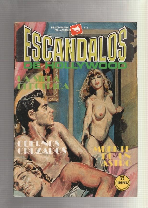 Escandalos de Hollywood numero 09 (numerada 1 en trasera)