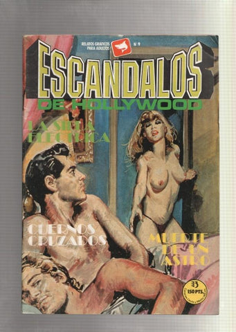 Escandalos de Hollywood numero 09 (numerada 1 en trasera)