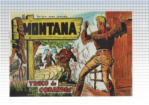 Facsimil: Montana de Manuel Lopez Blanco numero 05: Truco de cobardes