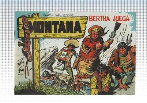Facsimil: Montana de Manuel Lopez Blanco numero 06: Bertha juega