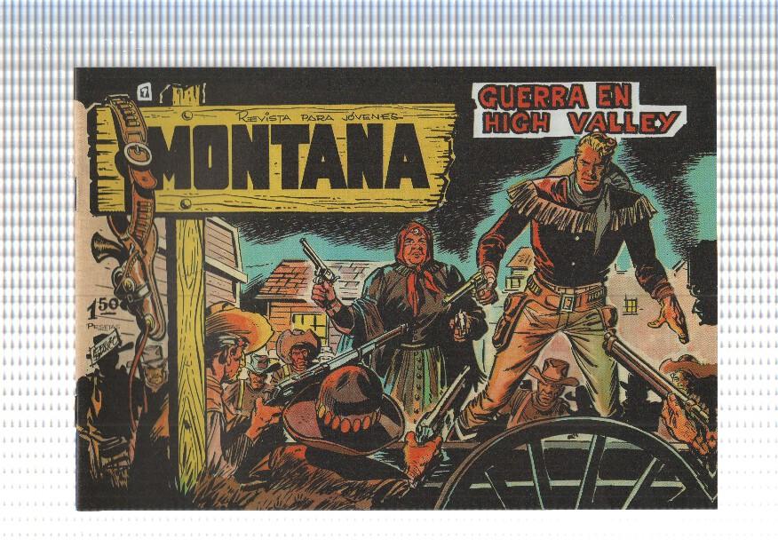 Facsimil: Montana de Manuel Lopez Blanco numero 07: Guerra en High Valley