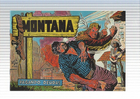 Facsimil: Montana de Manuel Lopez Blanco numero 09: Pagando deudas