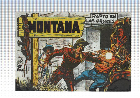 Facsimil: Montana de Manuel Lopez Blanco numero 14: Rapto en las cruces