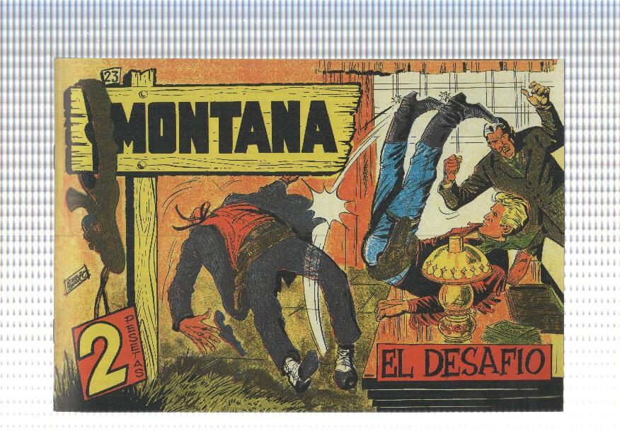 Facsimil: Montana de Manuel Lopez Blanco numero 23: El desafio