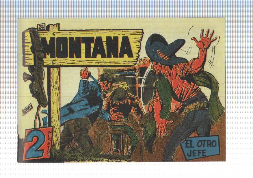 Facsimil: Montana de Manuel Lopez Blanco numero 24: El otro jefe
