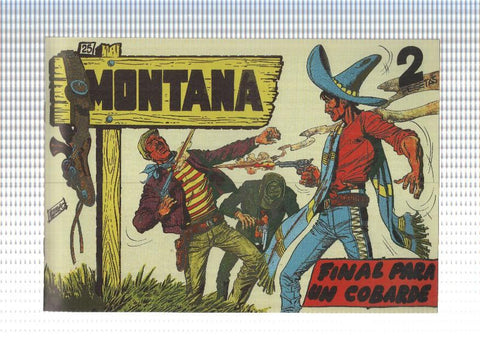 Facsimil: Montana de Manuel Lopez Blanco numero 25: Final para un cobarde