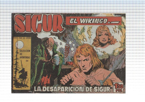 Facsimil: Sigur el Vikingo de Jose Ortiz numero 05: la desaparicion de Sigur