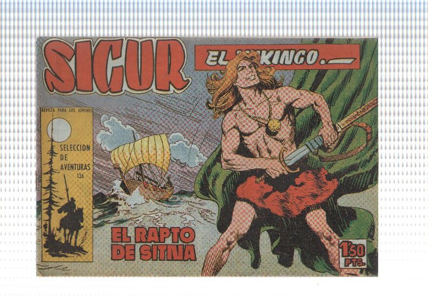 Facsimil: Sigur el Vikingo de Jose Ortiz numero 07: El rapto de Sitna