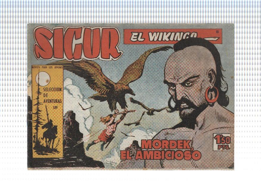 Facsimil: Sigur el Vikingo de Jose Ortiz numero 10: Mordek el ambicioso
