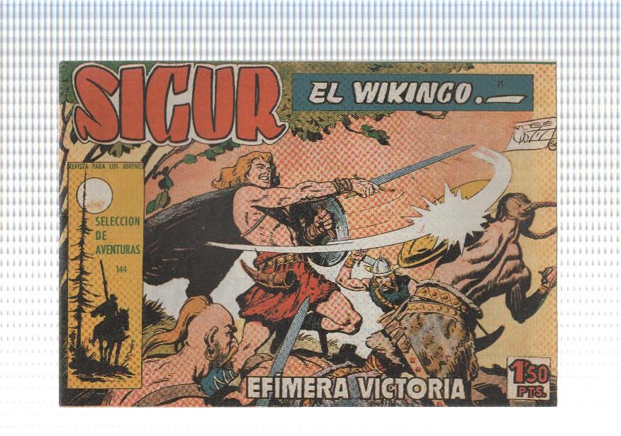 Facsimil: Sigur el Vikingo de Jose Ortiz numero 15: Efimera victoria