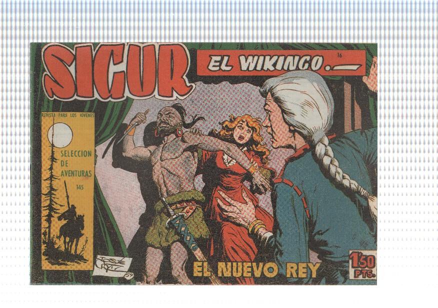 Facsimil: Sigur el Vikingo de Jose Ortiz numero 16: El nuevo rey