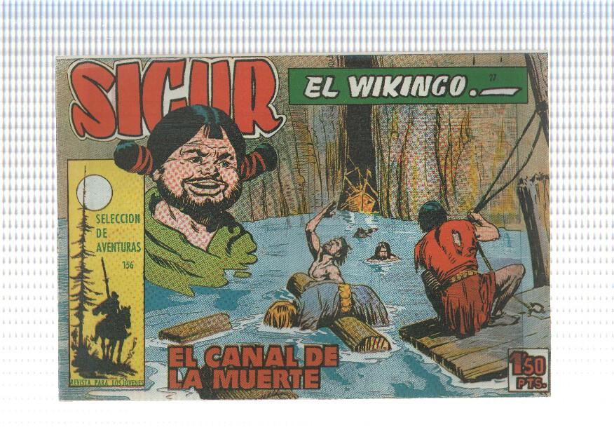 Facsimil: Sigur el Vikingo de Jose Ortiz numero 27: El canal de la muerte