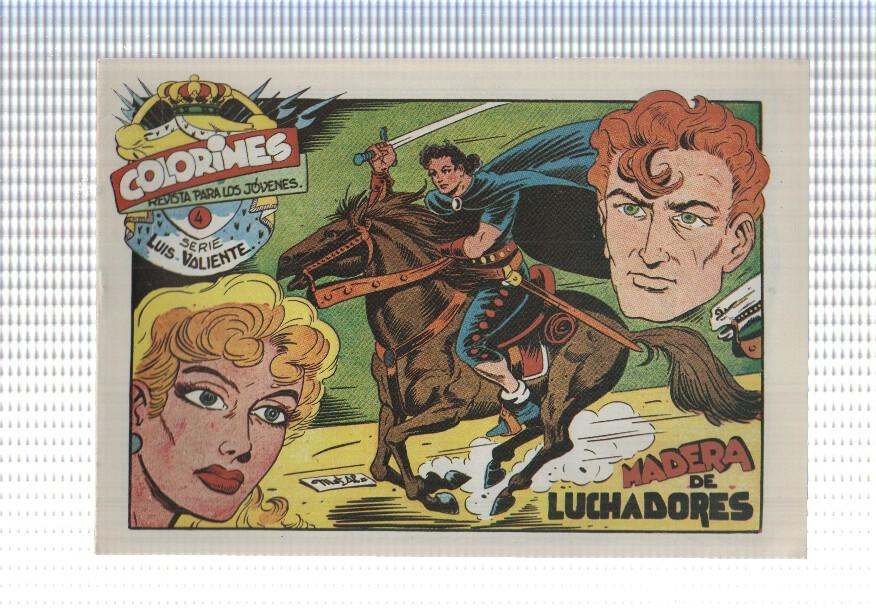 Facsimil: Luis Valiente de Matias Alonso numero 04: madera de luchadores