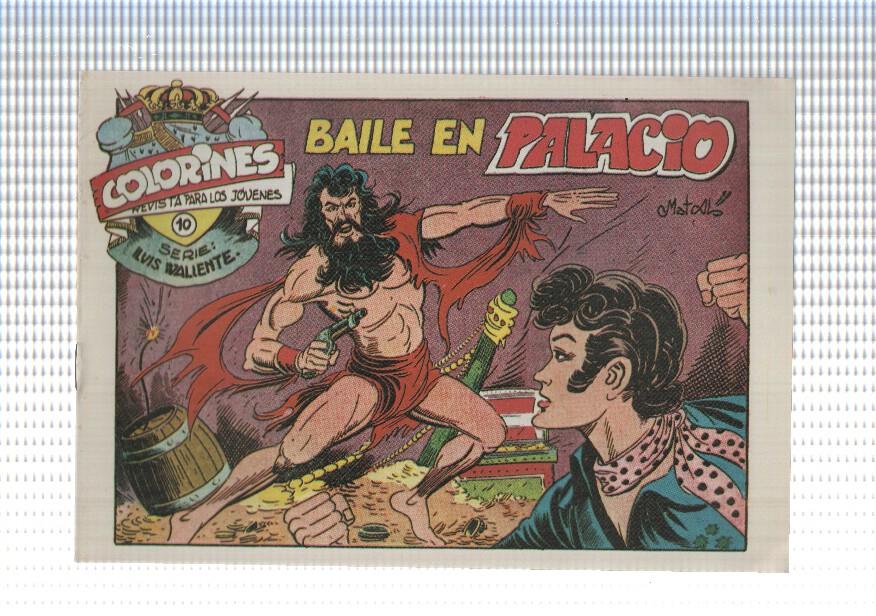 Facsimil: Luis Valiente de Matias Alonso numero 10: Baile en palacio