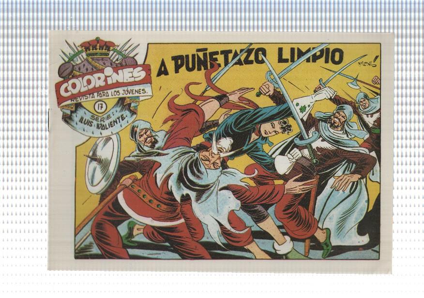 Facsimil: Luis Valiente de Matias Alonso numero 17: A puñetazo limpio