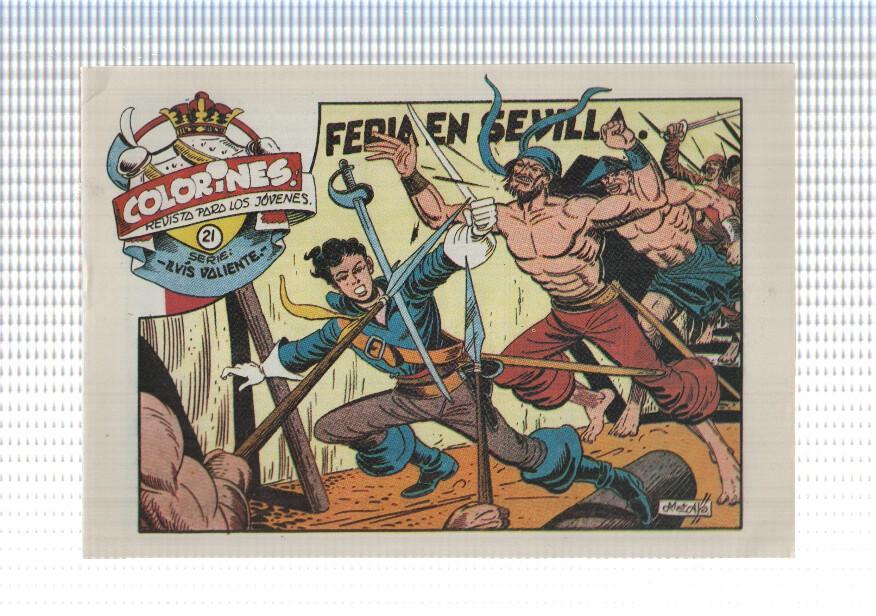 Facsimil: Luis Valiente de Matias Alonso numero 21: Feria en Sevilla