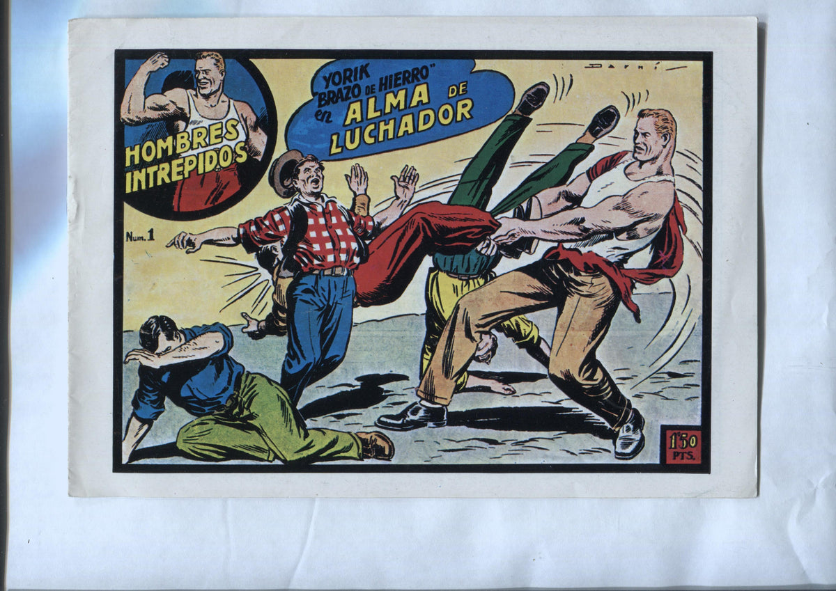Facsimil: Yorik brazo de hierro de Francisco Darnis numero 01: Alma de luchador
