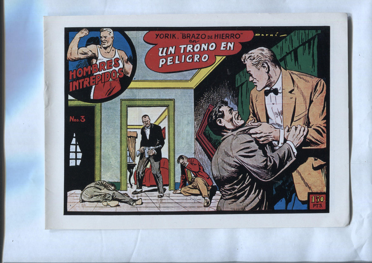 Facsimil: Yorik brazo de hierro de Francisco Darnis numero 03: Un trono en peligro