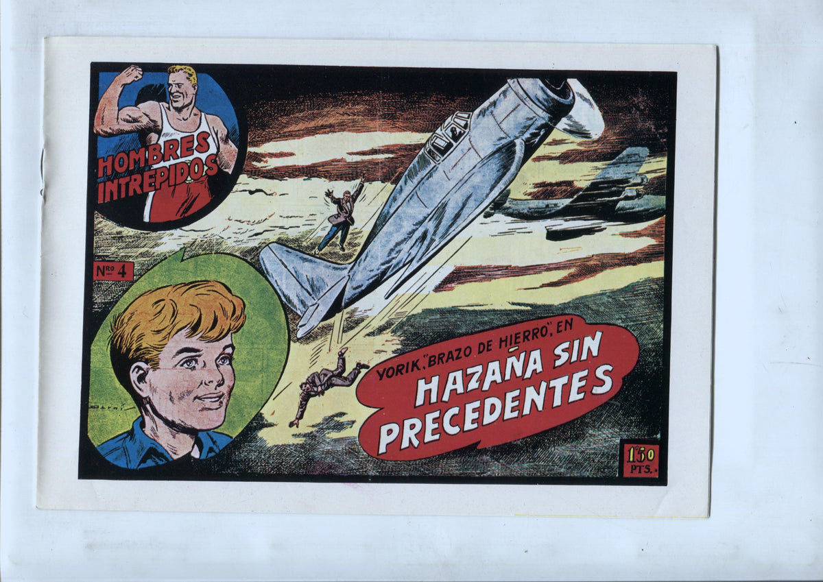 Facsimil: Yorik brazo de hierro de Francisco Darnis numero 04: Hazaña sin precedente