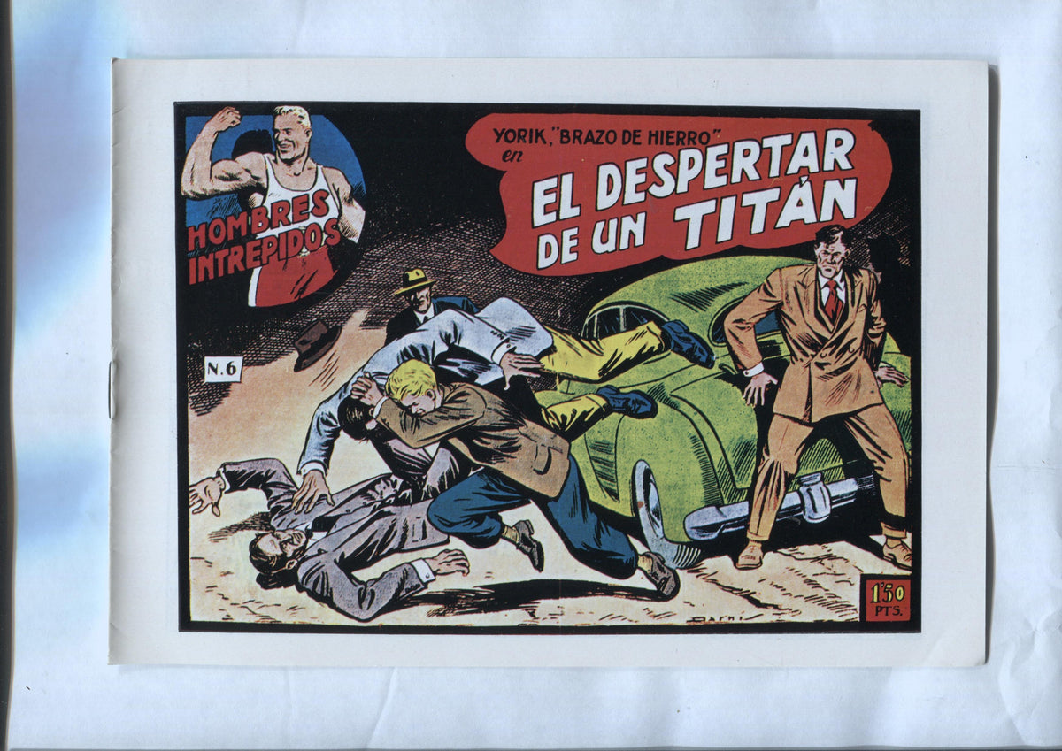 Facsimil: Yorik brazo de hierro de Francisco Darnis numero 06: el despertar de un titan