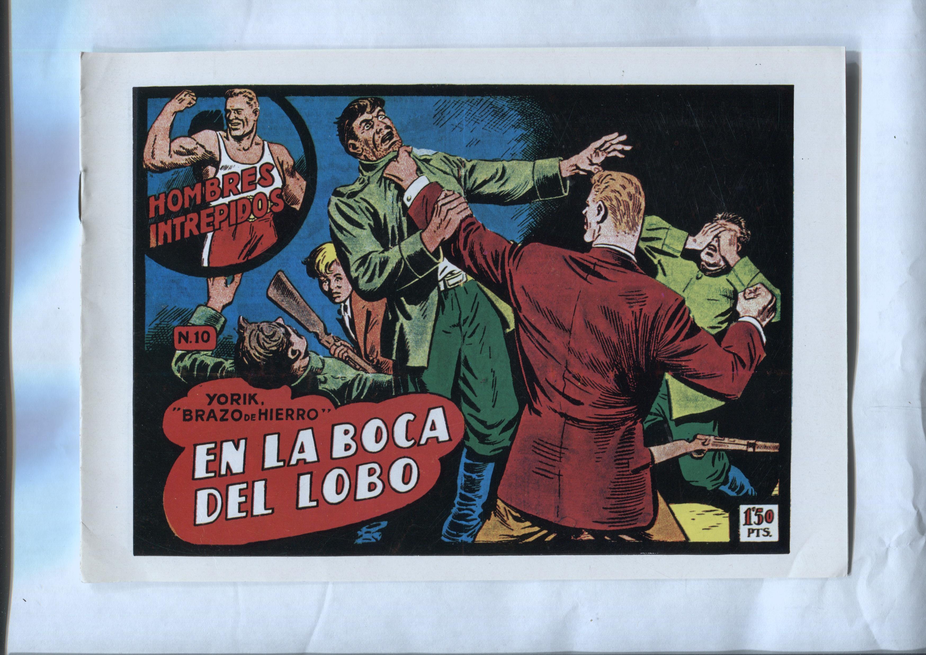 Facsimil: Yorik brazo de hierro de Francisco Darnis numero 10: En la boca del lobo